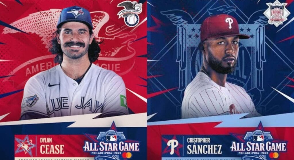 2026 MLB 올스타전 아메리칸리그와 내셔널리그 선발투수