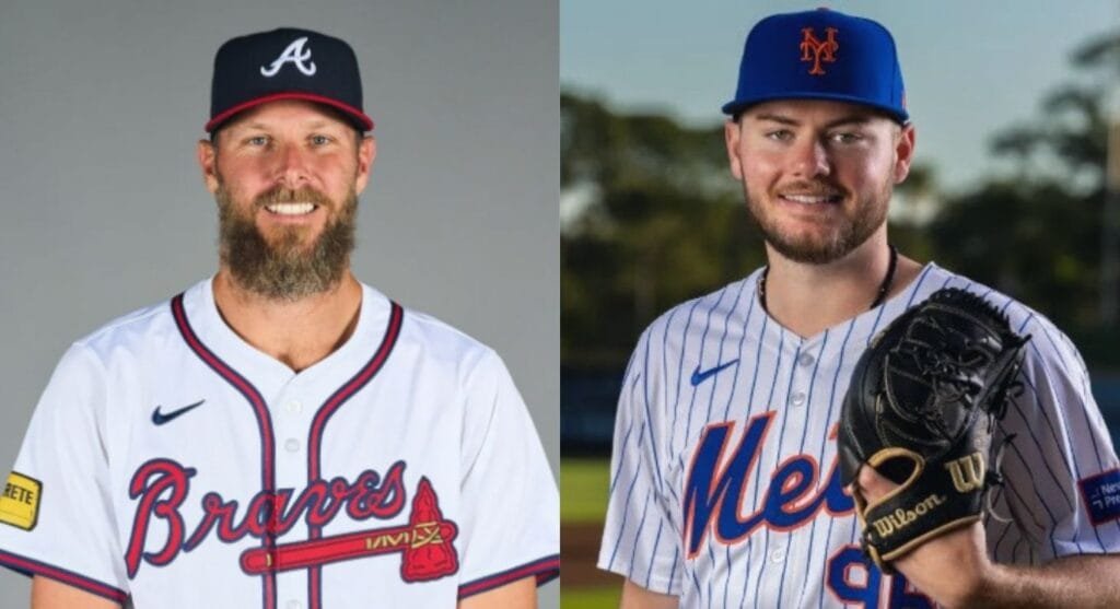 7월 29일 MLB 애틀랜타 크리스 세일과 뉴욕 메츠 크리스천 스콧 선발 맞대결