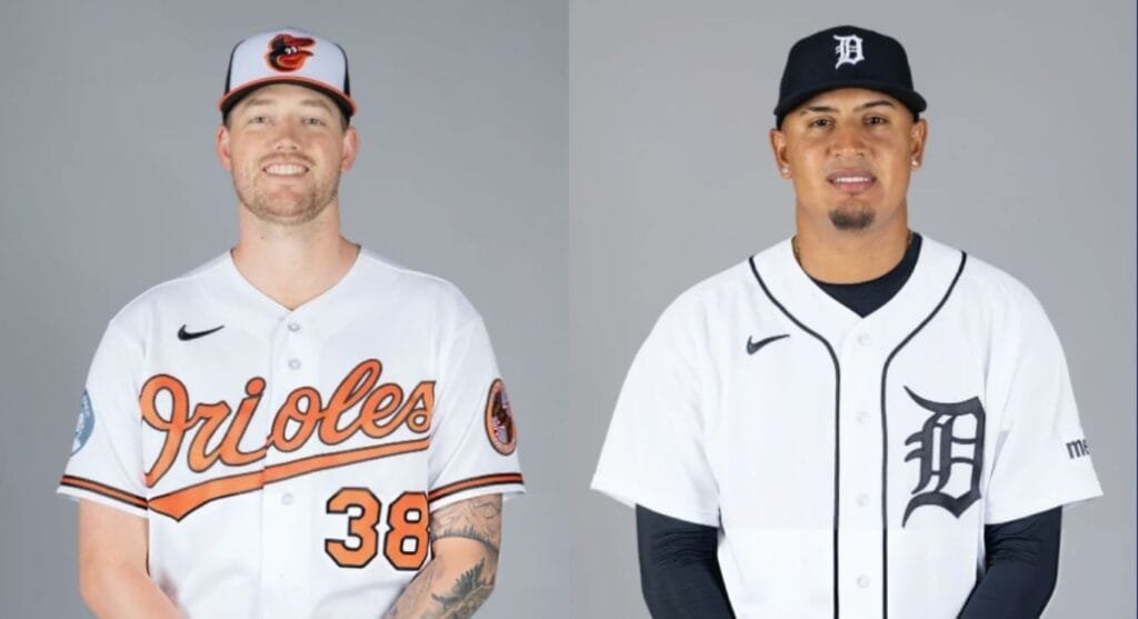 7월 28일 MLB 볼티모어 카일 브래디시와 디트로이트 케이더 몬테로 선발 맞대결