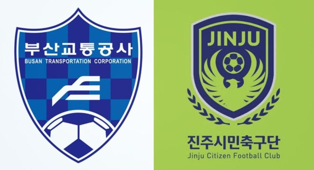 2026 코리아컵 3라운드 부산교통공사 vs 진주시민축구단 구단 엠블럼