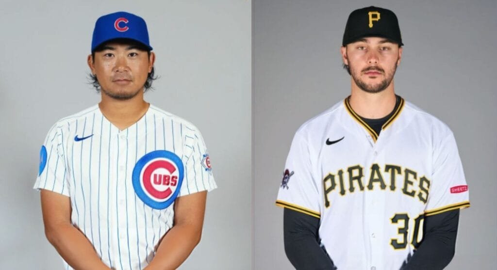 7월 26일 컵스 이마나가 쇼타와 피츠버그 폴 스킨스의 MLB 선발 맞대결