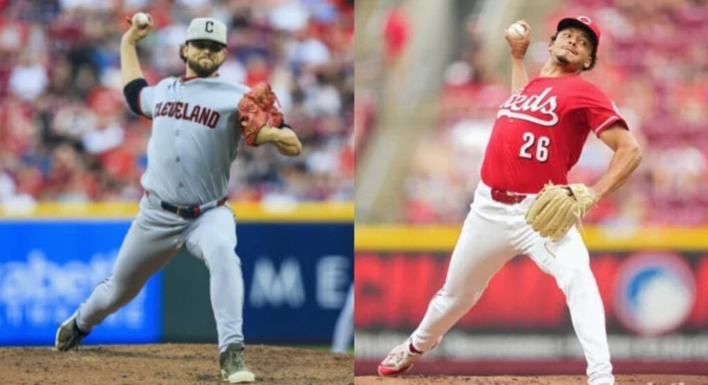 7월 28일 MLB 클리블랜드 슬레이드 세코니와 신시내티 체이스 번스 선발 맞대결