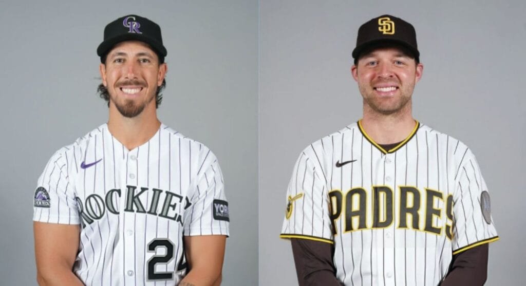 7월 29일 MLB 콜로라도 마이클 로렌젠과 샌디에이고 마이클 킹 선발 맞대결
