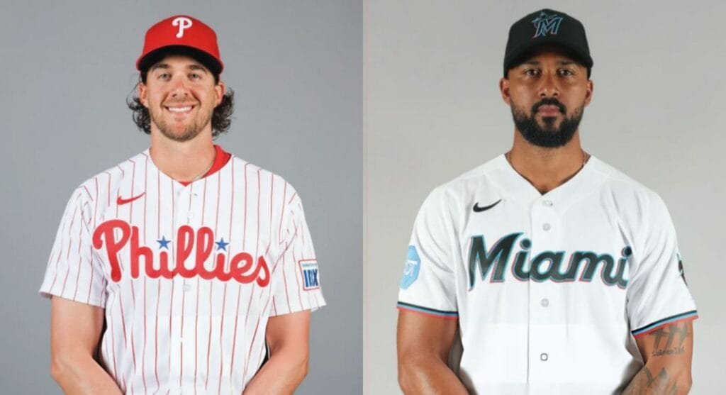 7월 29일 MLB 필라델피아 애런 놀라와 마이애미 샌디 알칸타라 선발 맞대결