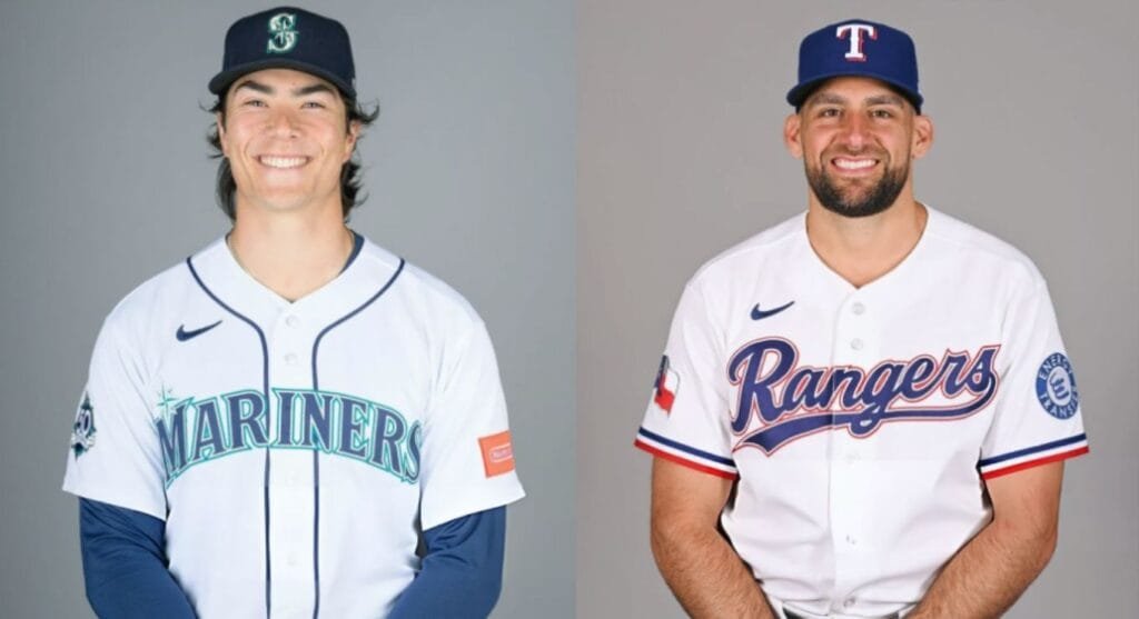 7월 26일 시애틀 브라이언 우와 텍사스 네이선 이볼디의 MLB 선발 맞대결